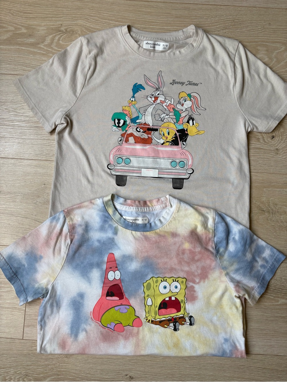 Abercrombie Kids Character Graphic Tees 11/12